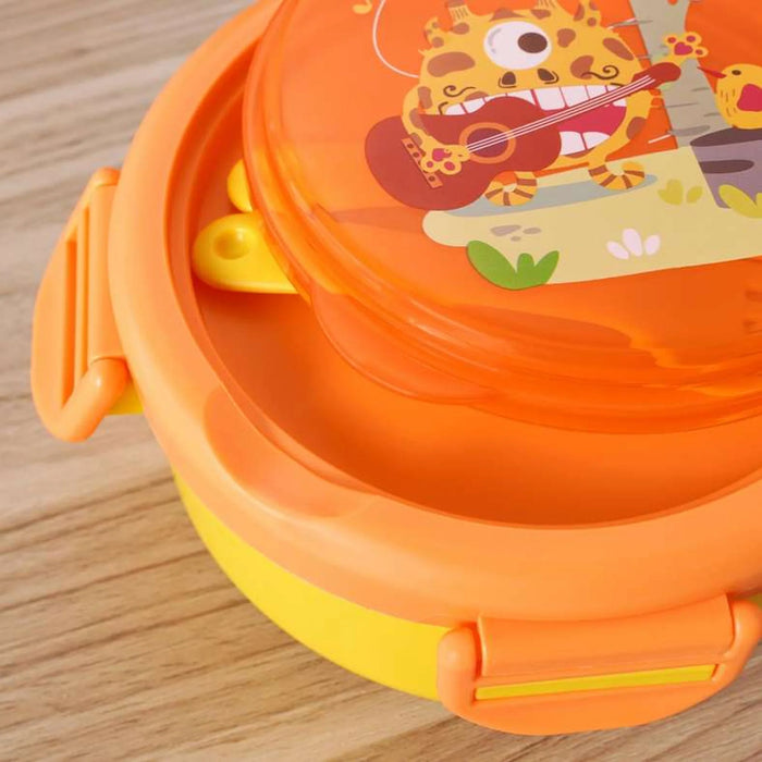 Bento 4-Piece Lunch Box 820Ml -Yellow