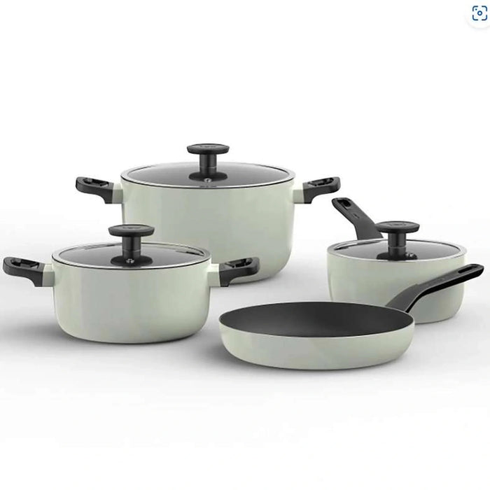 Berghoff Glints 5-Piece Cookware Set - Sage Pan Home