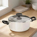 Berghoff Glints Stock Pot With Lid Dia20Cm - Cream Pan Home
