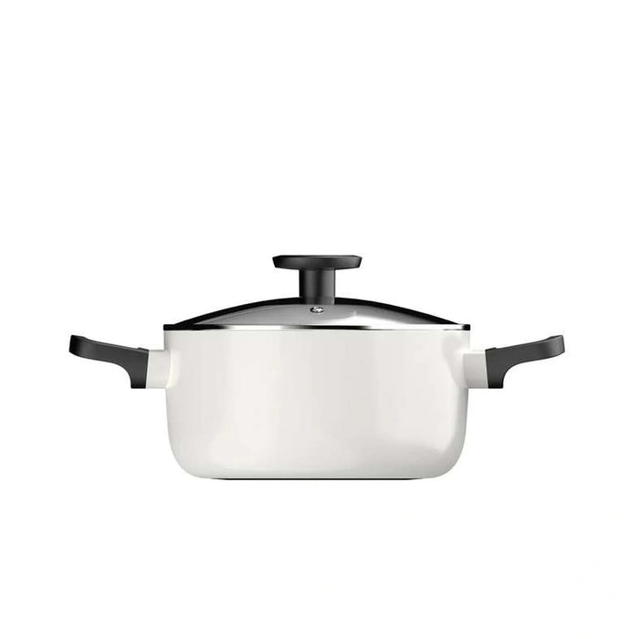 Berghoff Glints Stock Pot With Lid Dia20Cm - Cream Pan Home