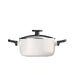 Berghoff Glints Stock Pot With Lid Dia20Cm - Cream Pan Home