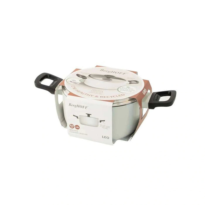 Berghoff Glints Stock Pot With Lid Dia20Cm - Cream Pan Home