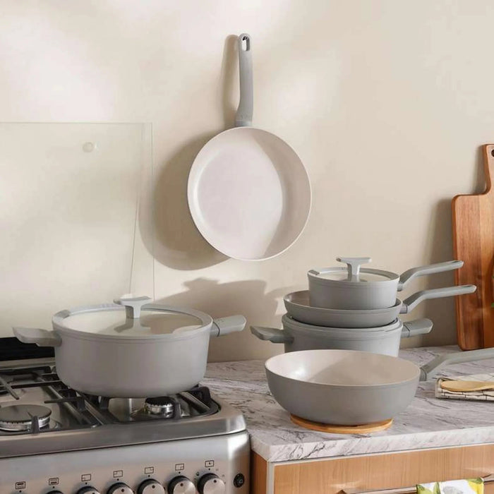 Berghoff Leo Balance 9-Piece Cookware Set -Grey Pan Home