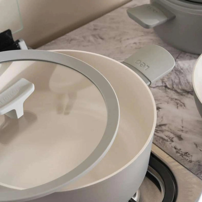 Berghoff Leo Balance 9-Piece Cookware Set -Grey Pan Home