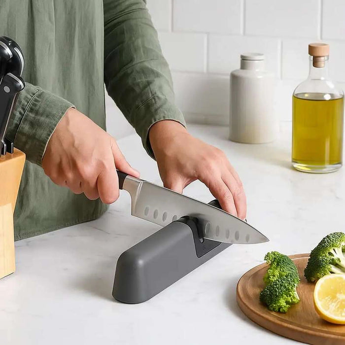 Berghoff Leo Legacy 2In1 Knife Sharpener 19X4.3X5Cm -Grey Pan Home