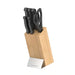 Berghoff Pica 7-Piece Knife Block Set - Black Pan Home