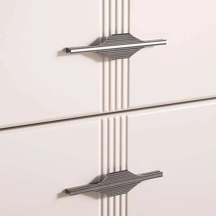 Bessie 6 Door Wardrobe - White