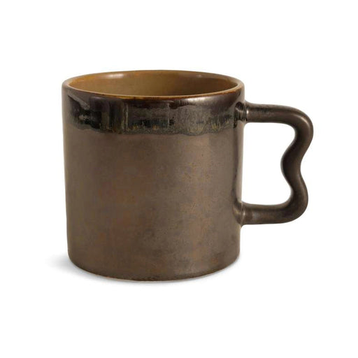 Bethan Reactive Glaze Stoneware Mug 430Ml -Brown Pan Home
