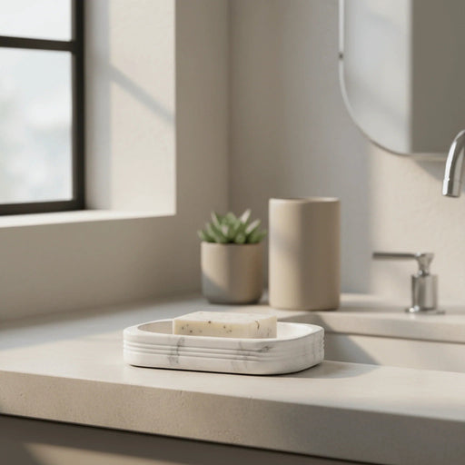 Bia Soap Dish 8.7X2.5X13Cm - White Pan Home