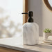 Bia Soap Dispenser 8X8X18Cm - White Pan Home
