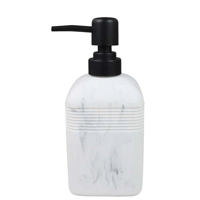Bia Soap Dispenser 8X8X18Cm - White Pan Home