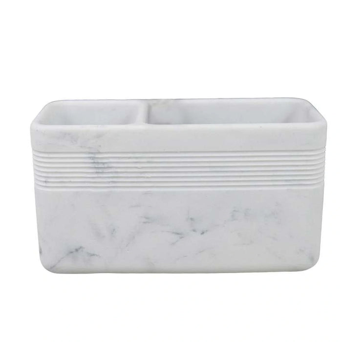Bia Toothbrush Holder 17.5X7X10Cm - White