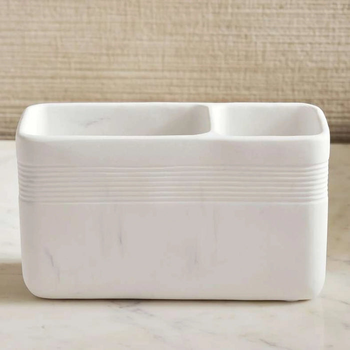 Bia Toothbrush Holder 17.5X7X10Cm - White