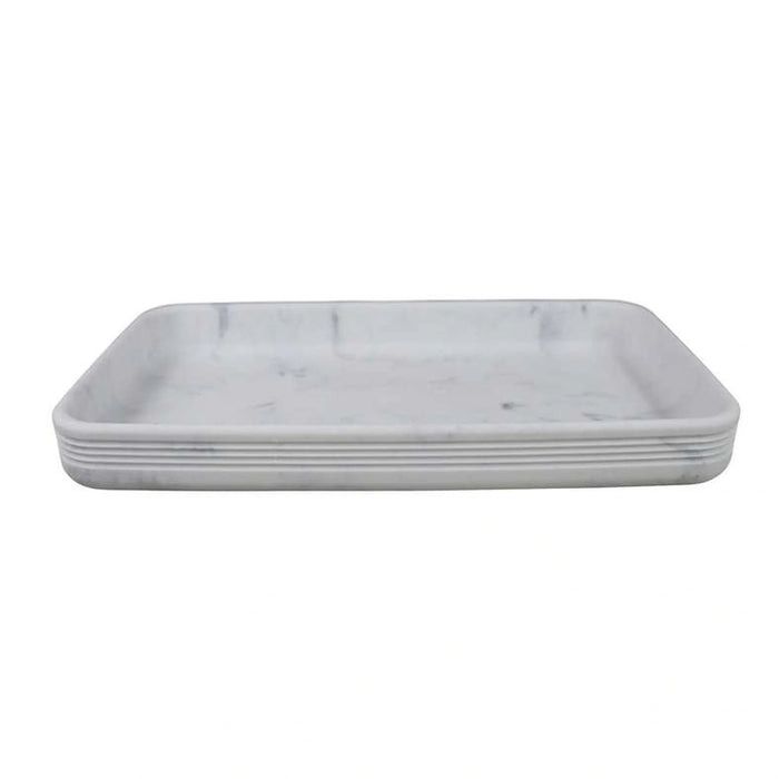 Bia Tray 14.5X3X26Cm - White Pan Home
