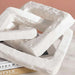 Bialy Paper Mache Hand Painted Decor Chain Accent 38X38X13Cm - Off White Pan Home