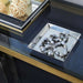 Bijou Steel Decor Tray 15X15cm-Silver Pan Home