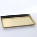 Bijou Steel Decor Tray 30X18cm-Gold Pan Home