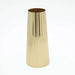 Bijou Steel Vase 13X13X29cm-Gold Pan Home