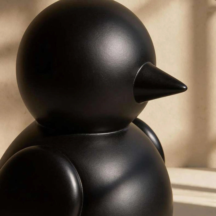 Bird Polyresin Decor Figurine 13X12X16Cm - Black Pan Home