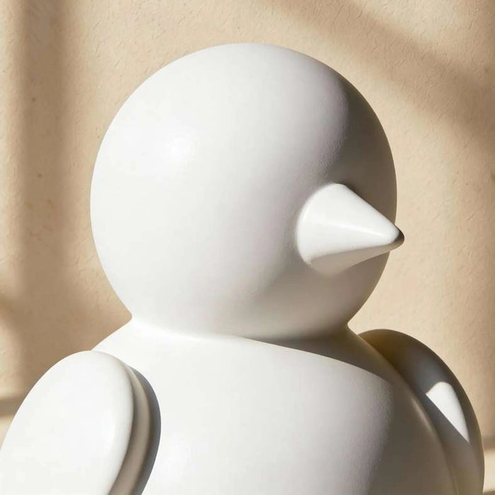 Bird Polyresin Decor Figurine 9.5X9X12Cm - White Pan Home