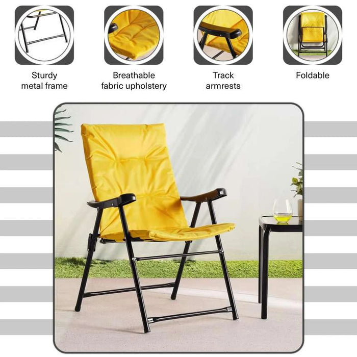 Bista Balcony Chair - Yellow