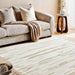 Bizana Circular Knitting Wool Rug 200X300Cm - Beige/Ivory Pan Home