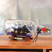 Black Pearl Ship In Glas Bottle 27X10X12Cm - Black Pan Home