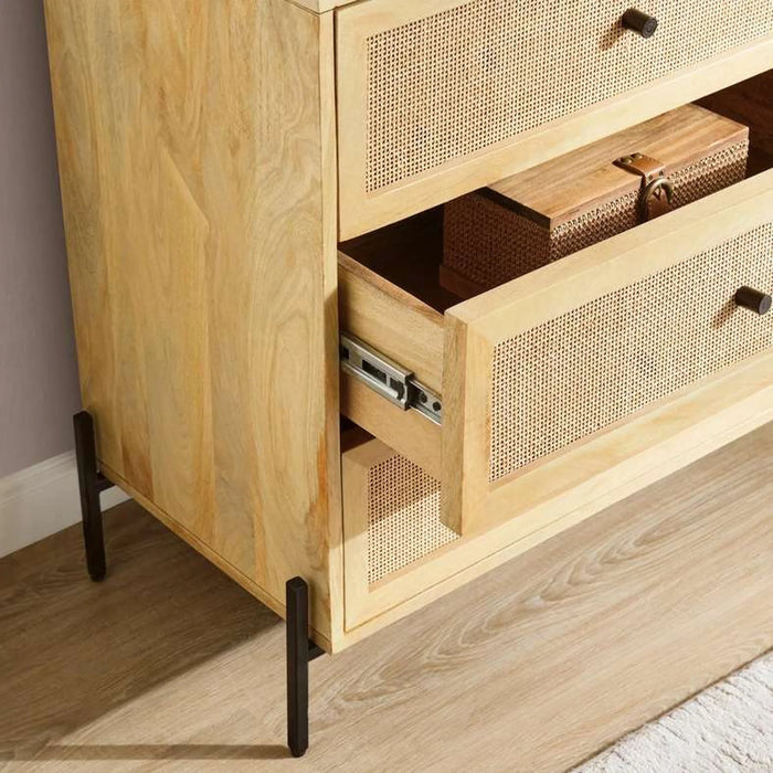 Blaiz Dresser With 6 Drawer & Mirror