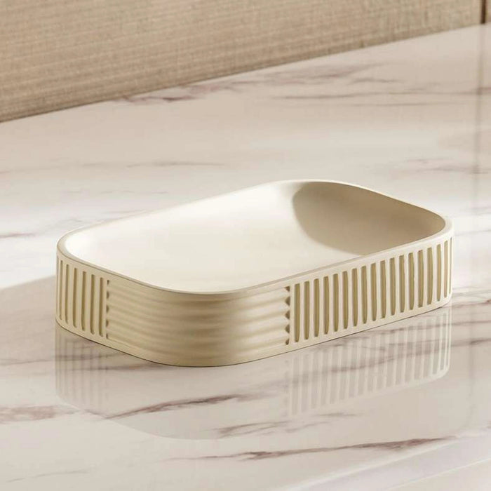 Blake Soap Dish - Beige Pan Home