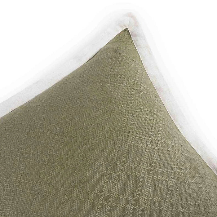 Blanca Cushion Cover 50X50Cm - Olive Pan Home