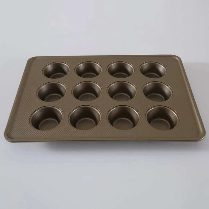 Blanch 12-Cup Muffin Pan Copper Pan Home