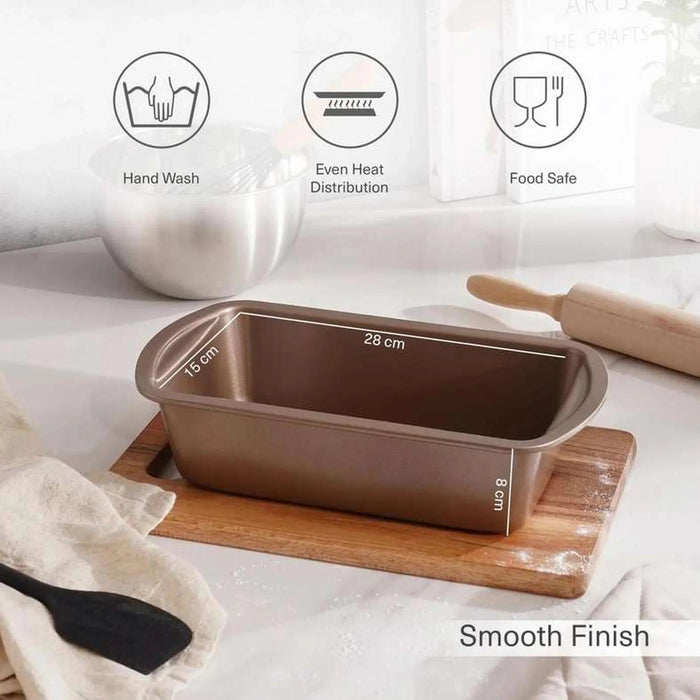 Blanch Loaf Pan Copper 28X15X8Cm Pan Home
