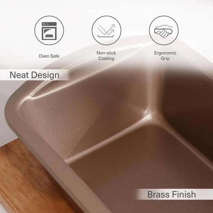 Blanch Loaf Pan Copper 28X15X8Cm Pan Home
