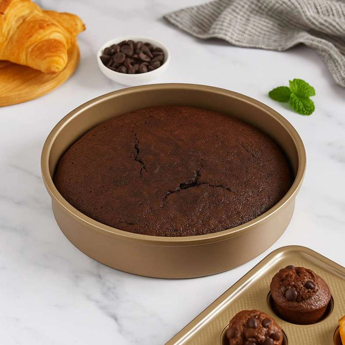 Blanch Round Cake Pan Copper 25cm Pan Home