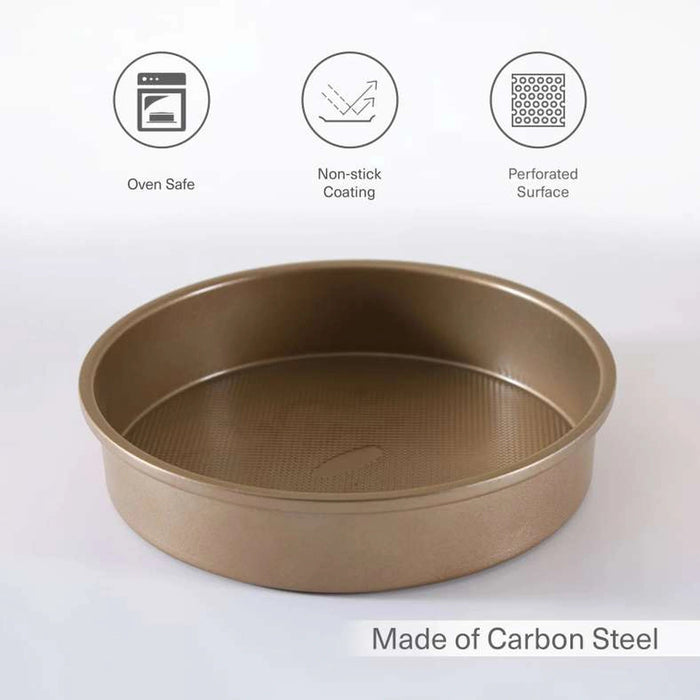 Blanch Round Cake Pan Copper 25cm Pan Home