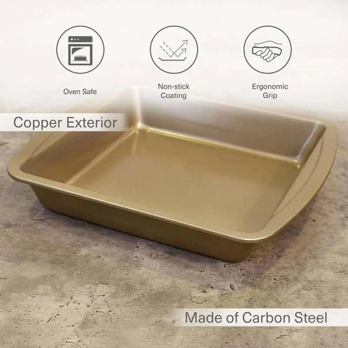 Blanch Square Pan Copper Pan Home