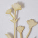 Blimah Metal Die Cut Garden Flower Stake 14.5X0.2X35.4Cm - Green Pan Home