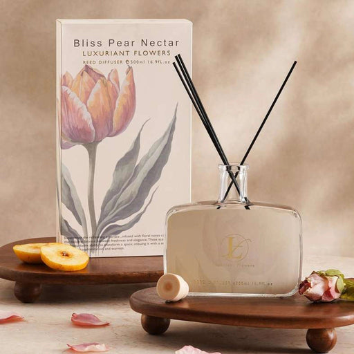 Bliss Pear Nectar Reed Diffuser 500Ml - Yellow Pan Home