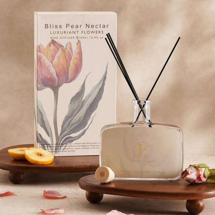 Bliss Pear Nectar Reed Diffuser 500Ml - Yellow Pan Home