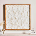 Blooms Handmade Shadow Box 101X101Cm - Ivory Pan Home