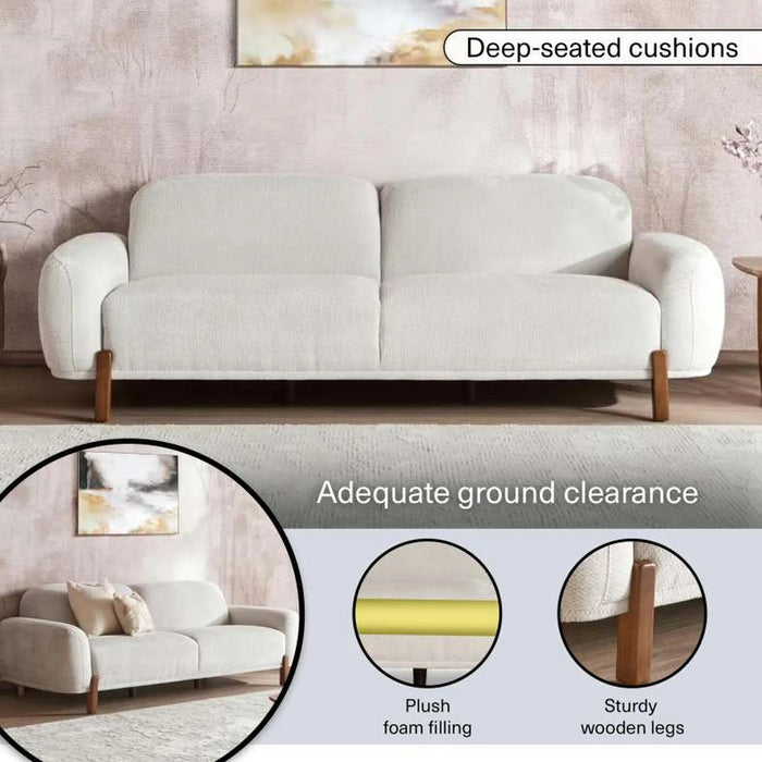 Bloth 4 Seater Sofa - Grey
