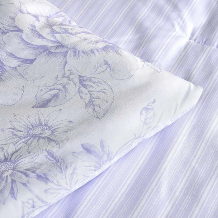 Bluebell  6-Piece King Comforter Set  240X260Cm - Purple