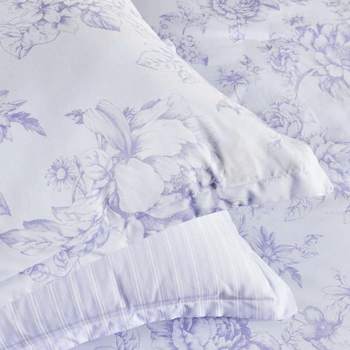 Bluebell  6-Piece King Comforter Set  240X260Cm - Purple