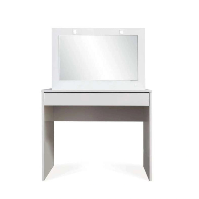 Blush Dressing Table With Mirror