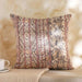 Boho Ikat Embellished Down Feel Filled Cushion 50X50Cm - Rust Pan Home