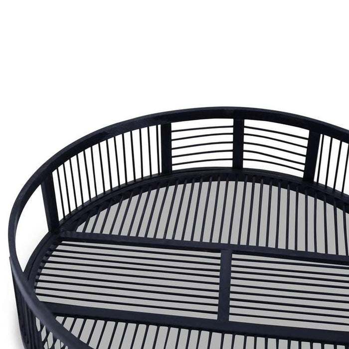 Boho Tray - Black Pan Home