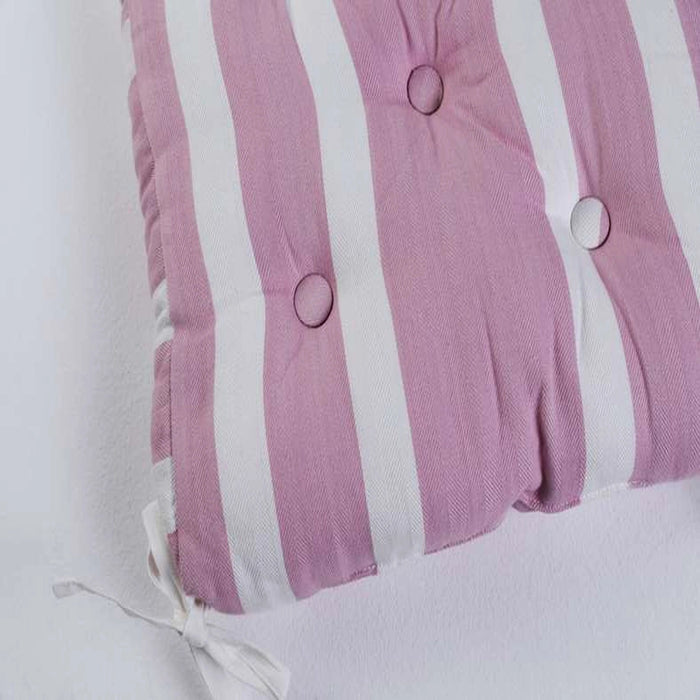 Bon Apetit Chair Pad Pink Ochre Pan Home