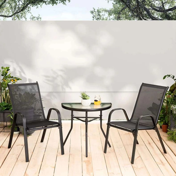 Bond Balcony Set 2+1 - Black