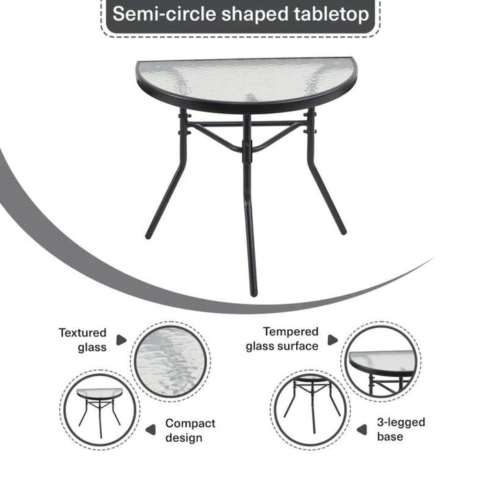 Bond Balcony Set 2+1 - Black