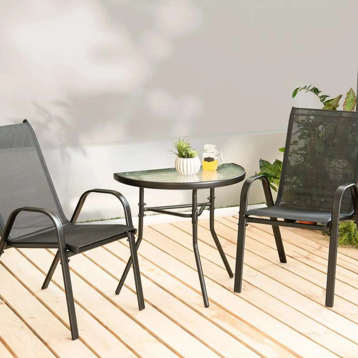 Bond Balcony Set 2+1 - Black